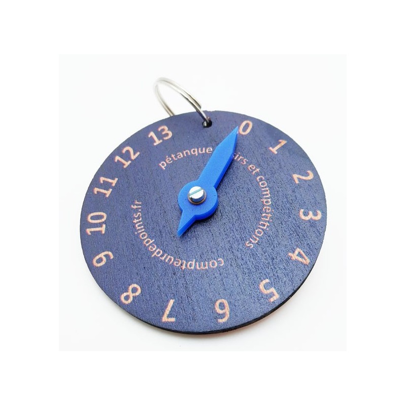 Compteur de points de poche pour la pétanque