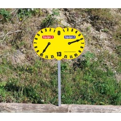 Marqueur de scores pour terrain de pétanque