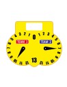 Compteur de score pétanque avec emplacement numéro de terrain
