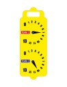 Compteur de score pétanque vertical avec emplacement numéro de terrain
