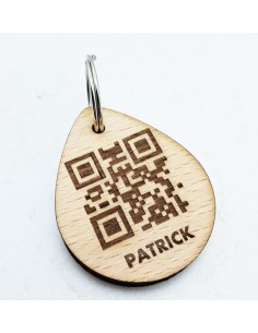 Porte clé QR CODE