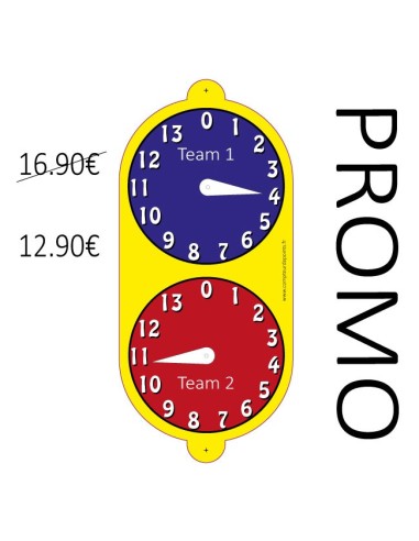 Compteur pétanque de 0 à 13 points