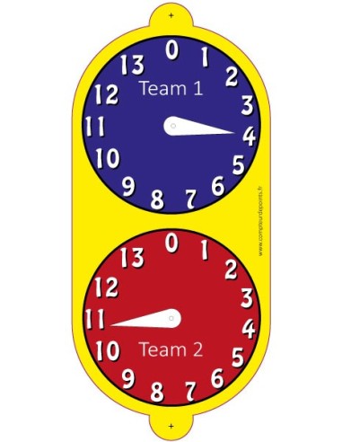 Compteur pétanque de 0 à 13 points