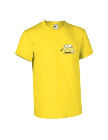 Tee shirt jaune personnalisé