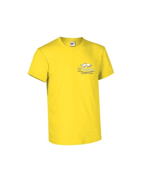 Tee shirt jaune personnalisé