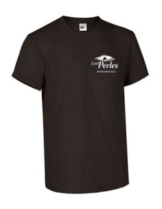 Tee shirt noir personnalisé