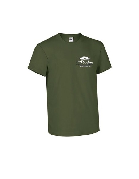 Tee shirt vert personnalisé