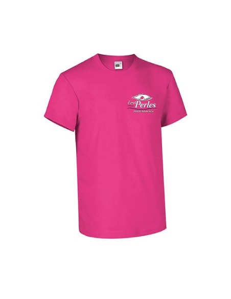 Tee shirt fushia personnalisé